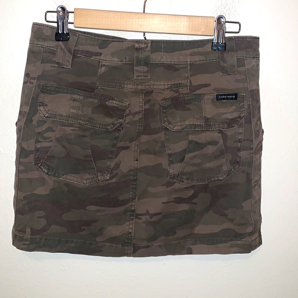 Sanctuary Camo Mini Skirt - Picture 2 of 4